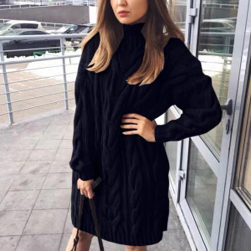 Mira - Robe d’hiver minimaliste et stylée pour femme