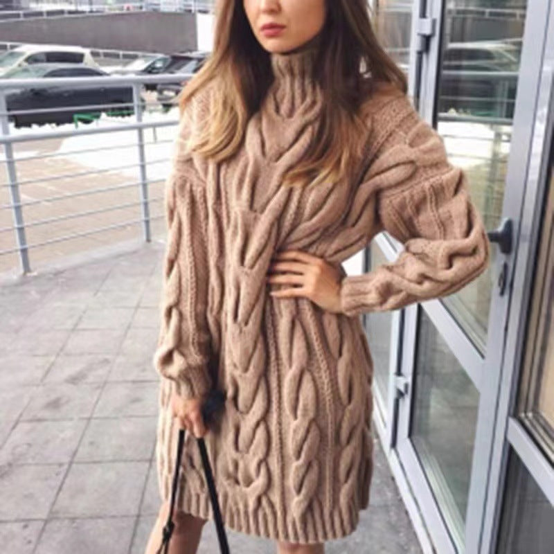 Mira - Robe d’hiver minimaliste et stylée pour femme