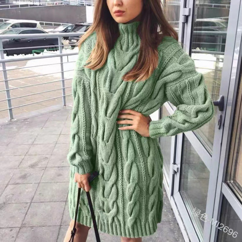 Mira - Robe d’hiver minimaliste et stylée pour femme