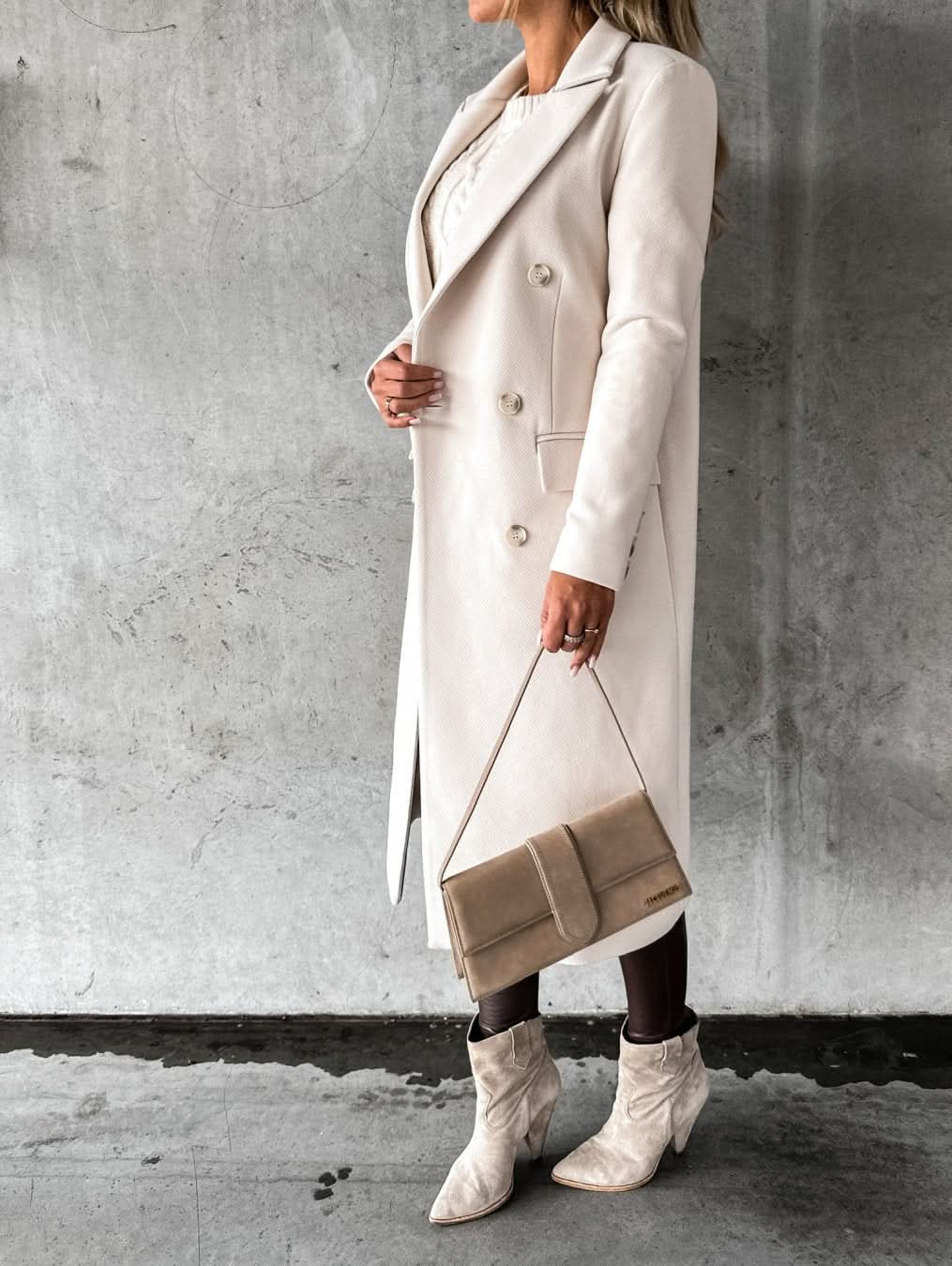 Veste d'hiver élégante et chaude pour femme