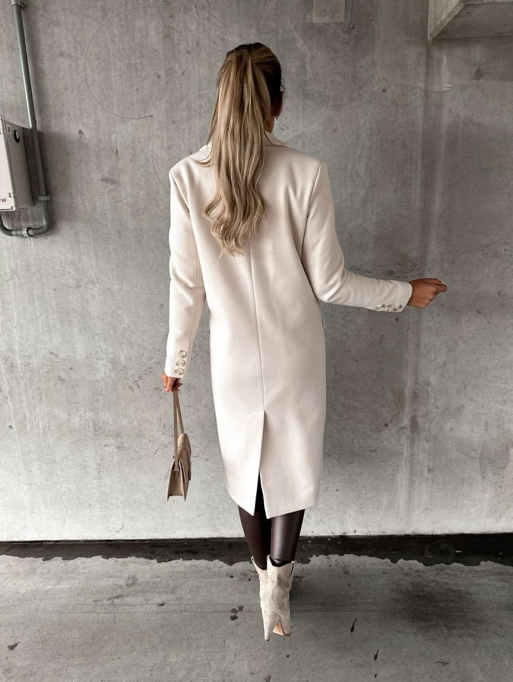 Veste d'hiver élégante et chaude pour femme