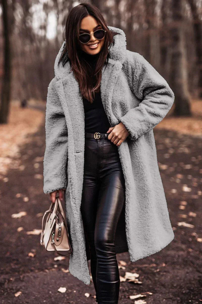 NIANA - Manteau chaud en peluche