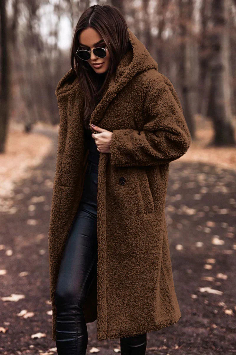 NIANA - Manteau chaud en peluche