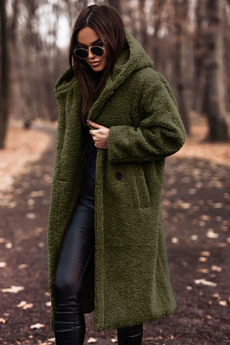 NIANA - Manteau chaud en peluche
