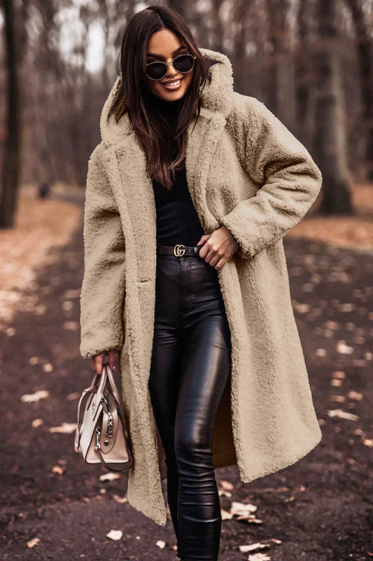 NIANA - Manteau chaud en peluche