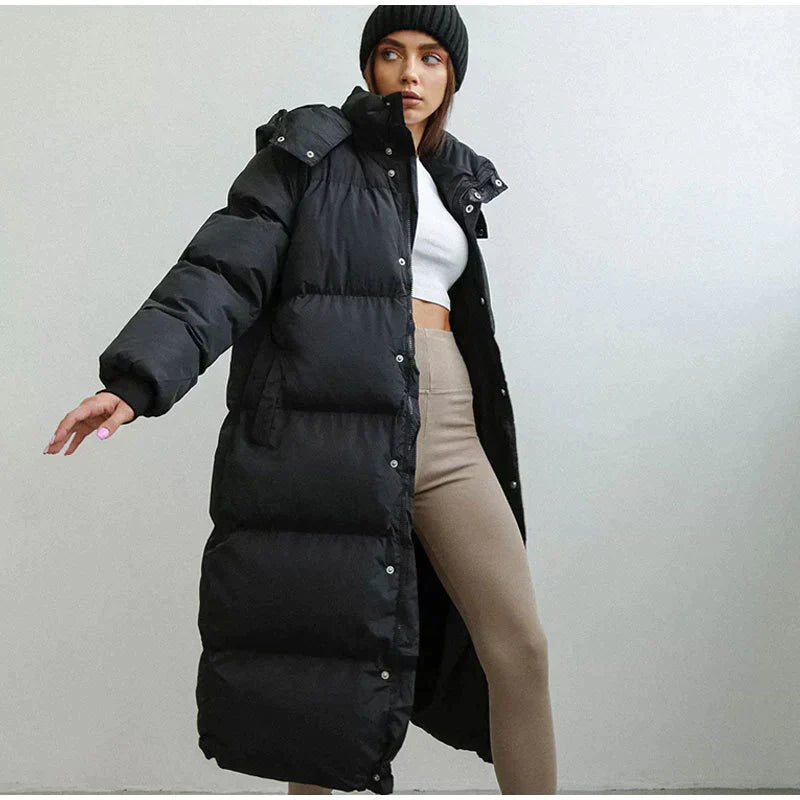 Veste matelassée longue - Collis