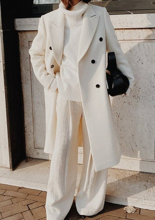 Manteau long et élégant pour l'hiver - Solita