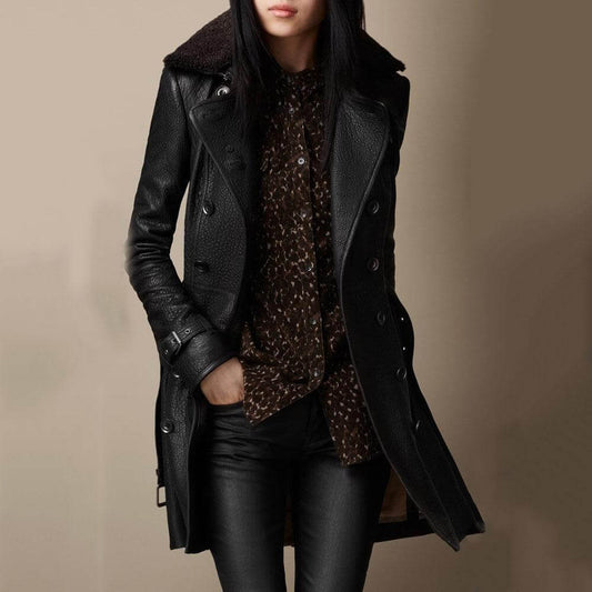 Veste en cuir chaude - Sherrlie