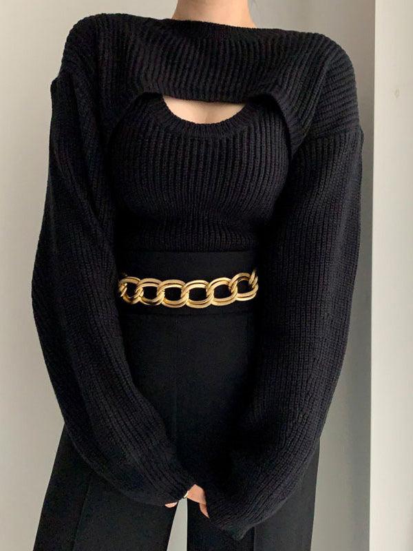 Levine - Haut Tendance en Maille pour le Printemps pour Femmes
