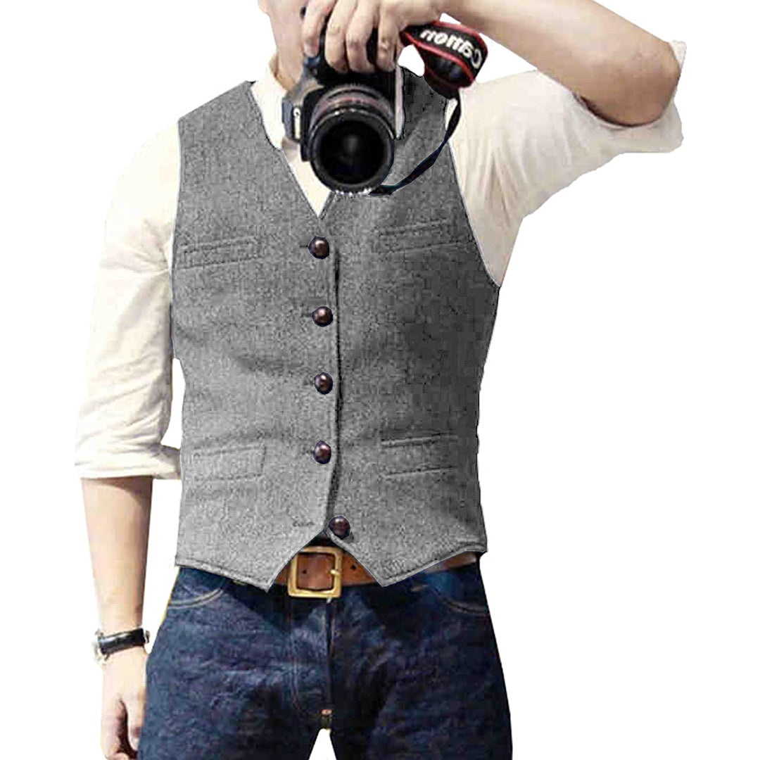 Oliver - Gilet élégant pour homme