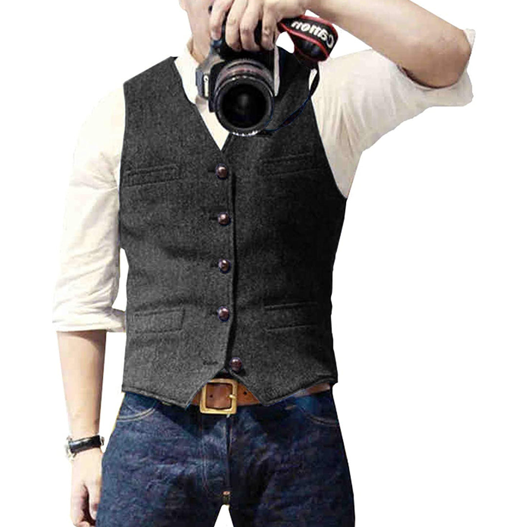 Oliver - Gilet élégant pour homme