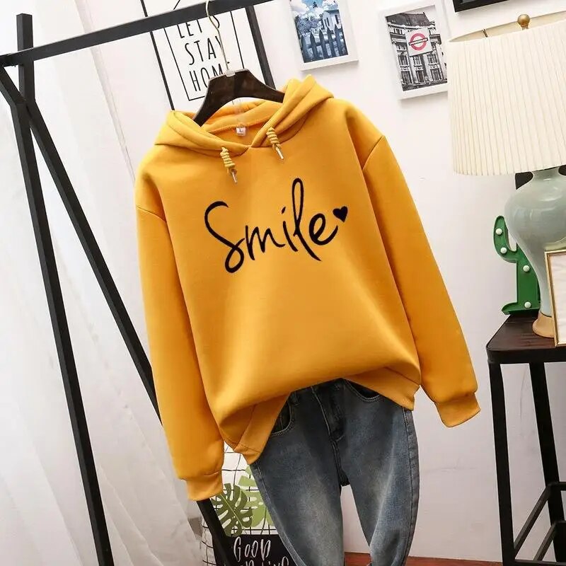 Chloe - Sweat à capuche Smile