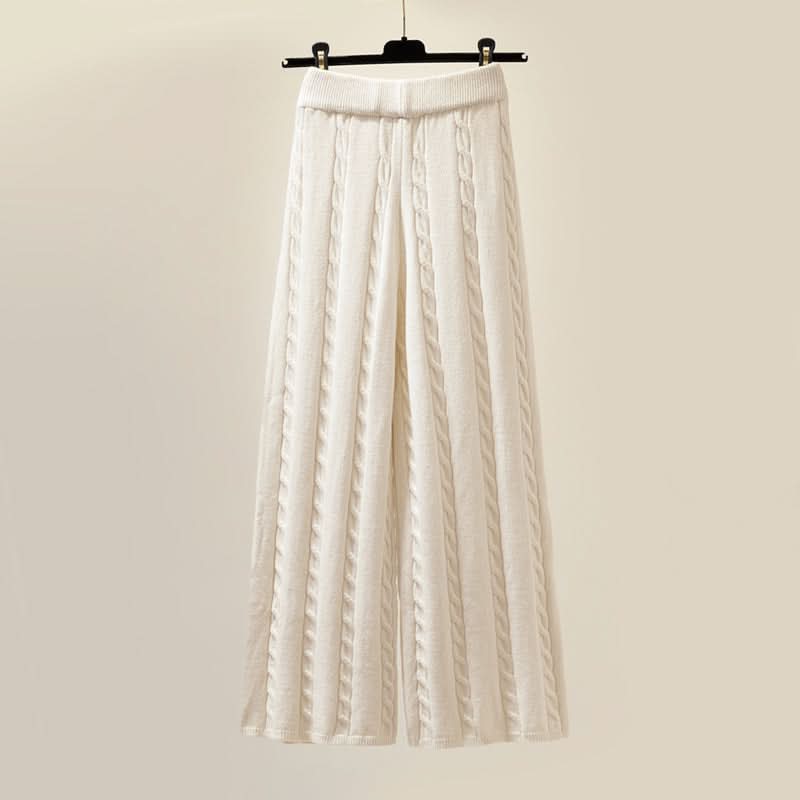 Ensemble d'hiver 3 pièces élégant, doux et confortable pour femme