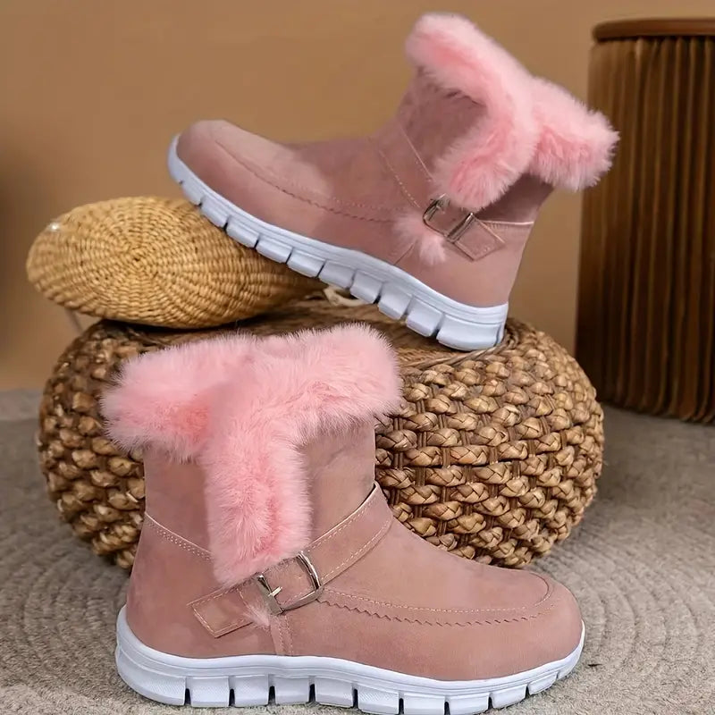 Bottes d'hiver mi-mollet pour femme - Meline