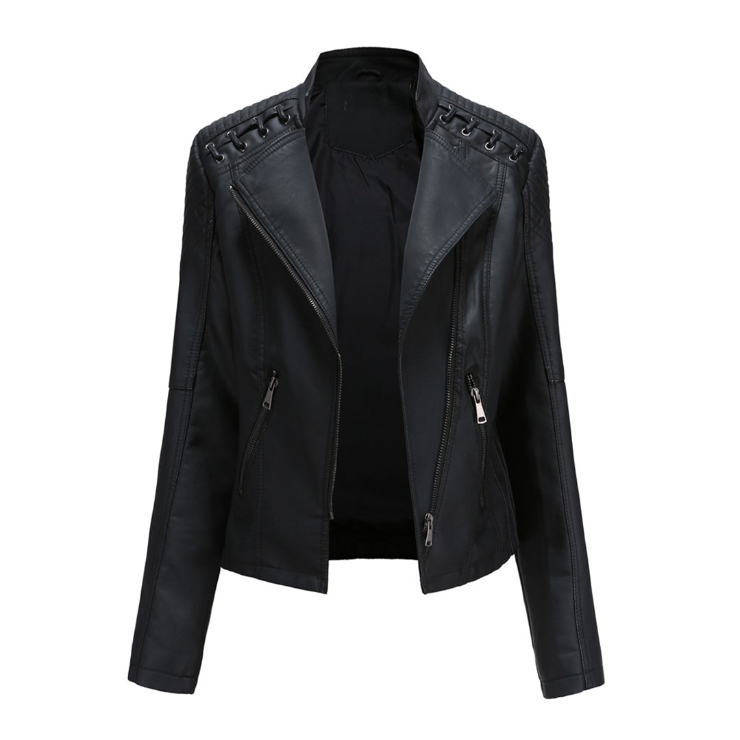 Veste en cuir vintage élégante - Kally