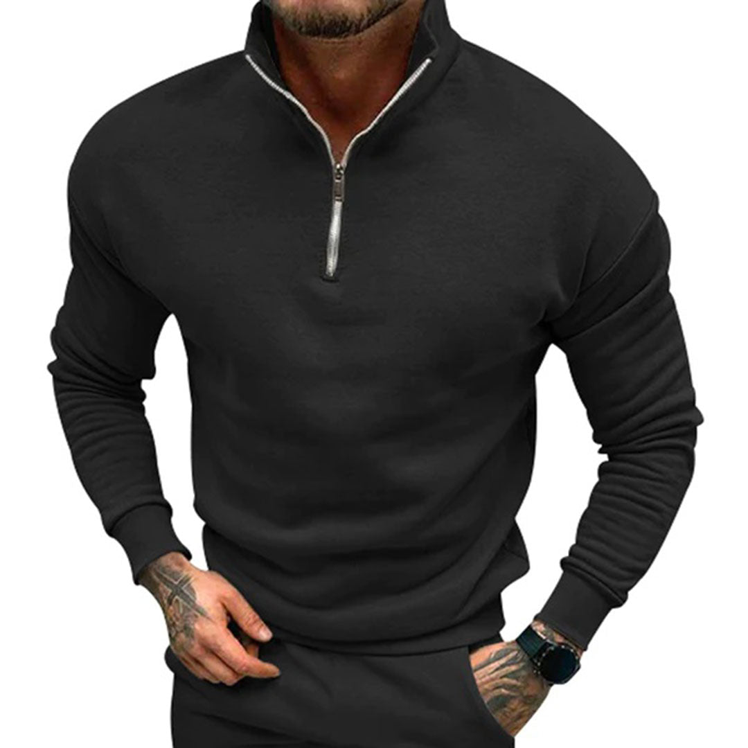 Bowen | Pull pour hommes avec demi-zip