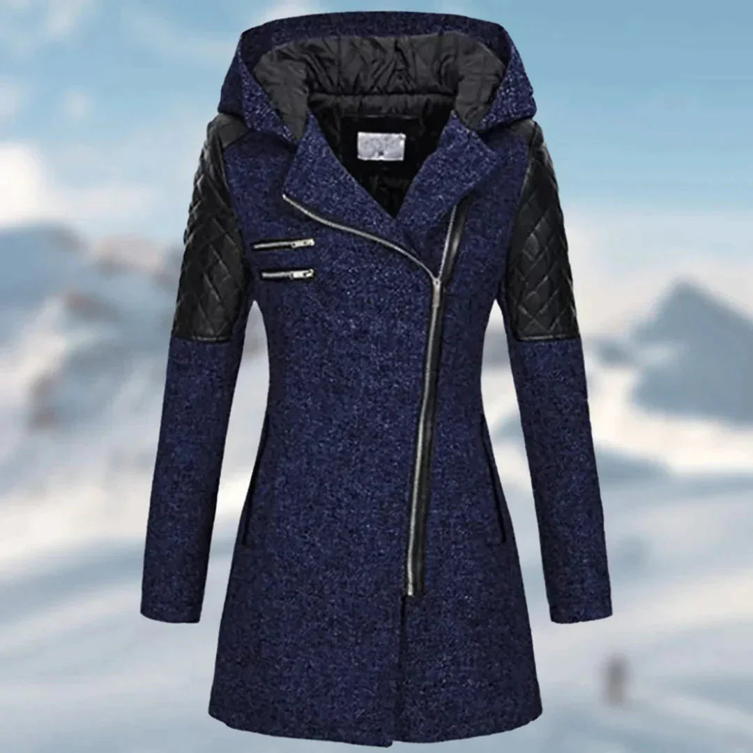 AILA - Manteau hiver long avec capuche