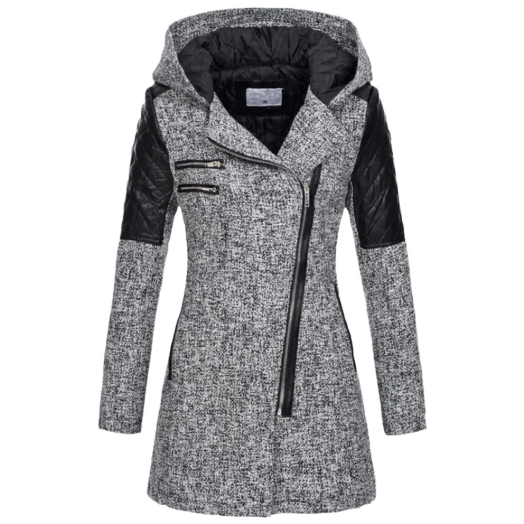 Sofia | Manteau d'Hiver Long avec Capuche pour Femme