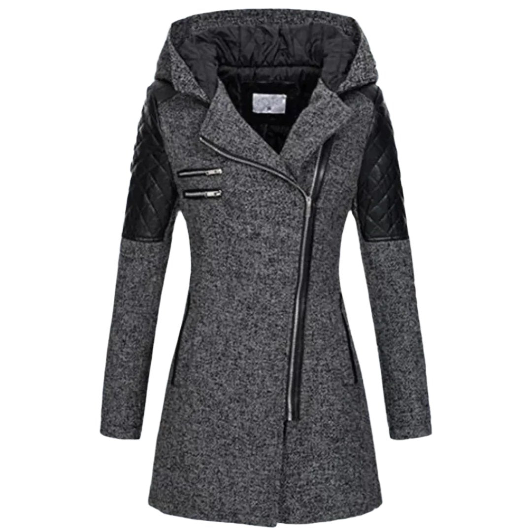 Sofia | Manteau d'Hiver Long avec Capuche pour Femme