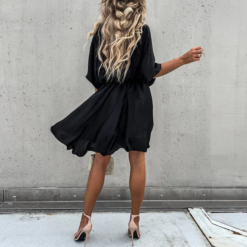 Robe élégante en satin - Jennifer