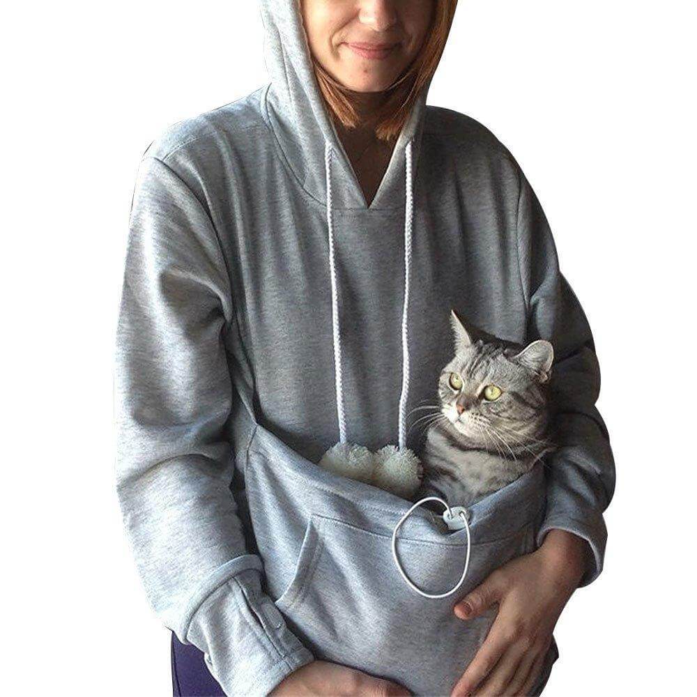 Milo - Hoodie Unisexe pour Chat et L'endroit Parfait pour Dormir de Votre Chat