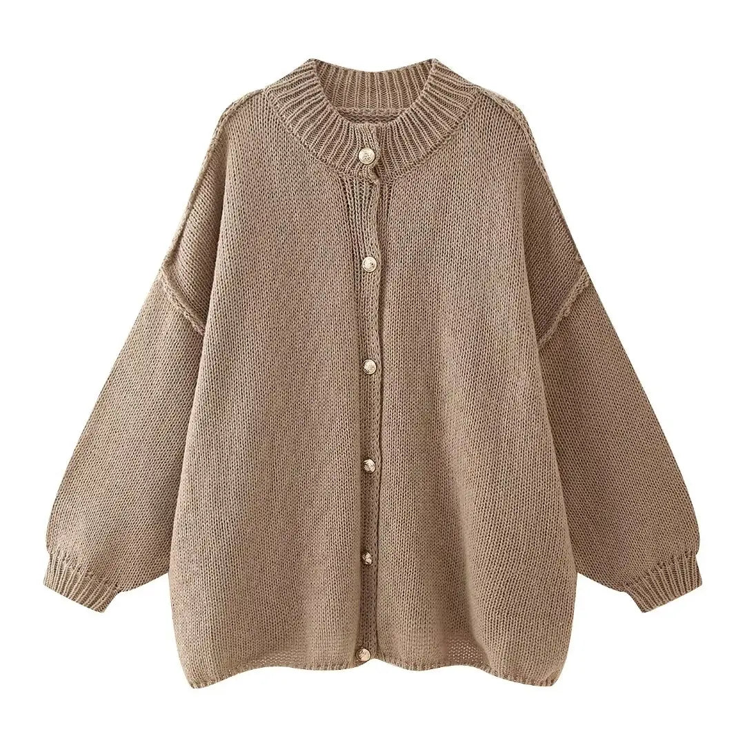 Cardigan en tricot coupe ample - Rosehannah