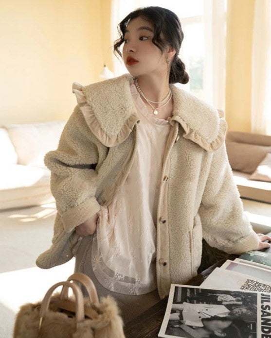 Manteau d'hiver à col élégant - Chantrell
