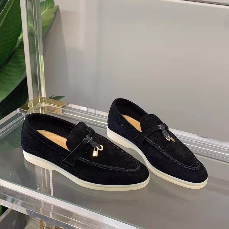 Juliette - Loafers Suède Femme