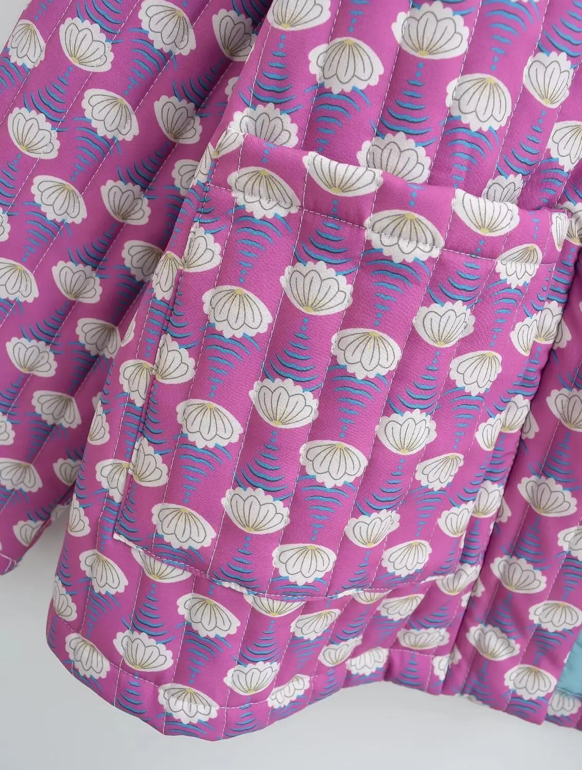 Veste matelassée imprimée pour femme - Gigienne