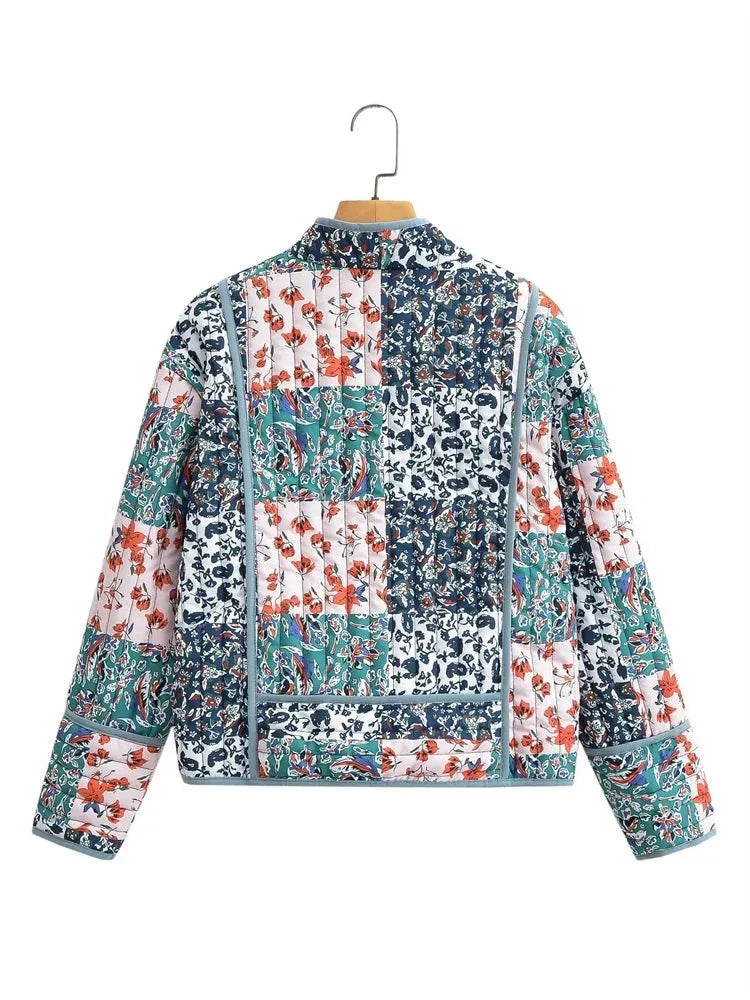 Veste matelassée à motifs - Aimi