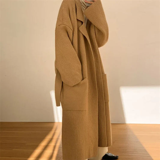 Manteau tricoté pour femme - Mettabel