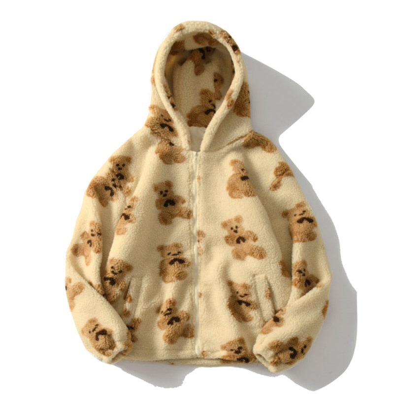 Veste pour femmes avec motif d'ours