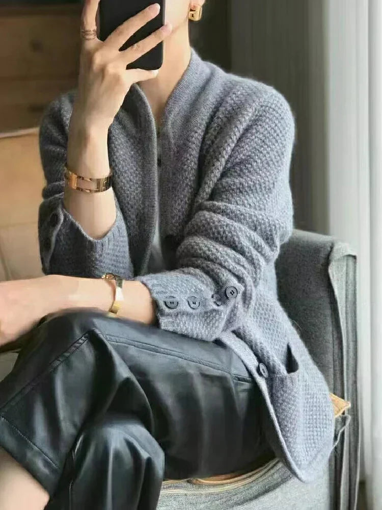 Manteau en tricot - Hanniyah