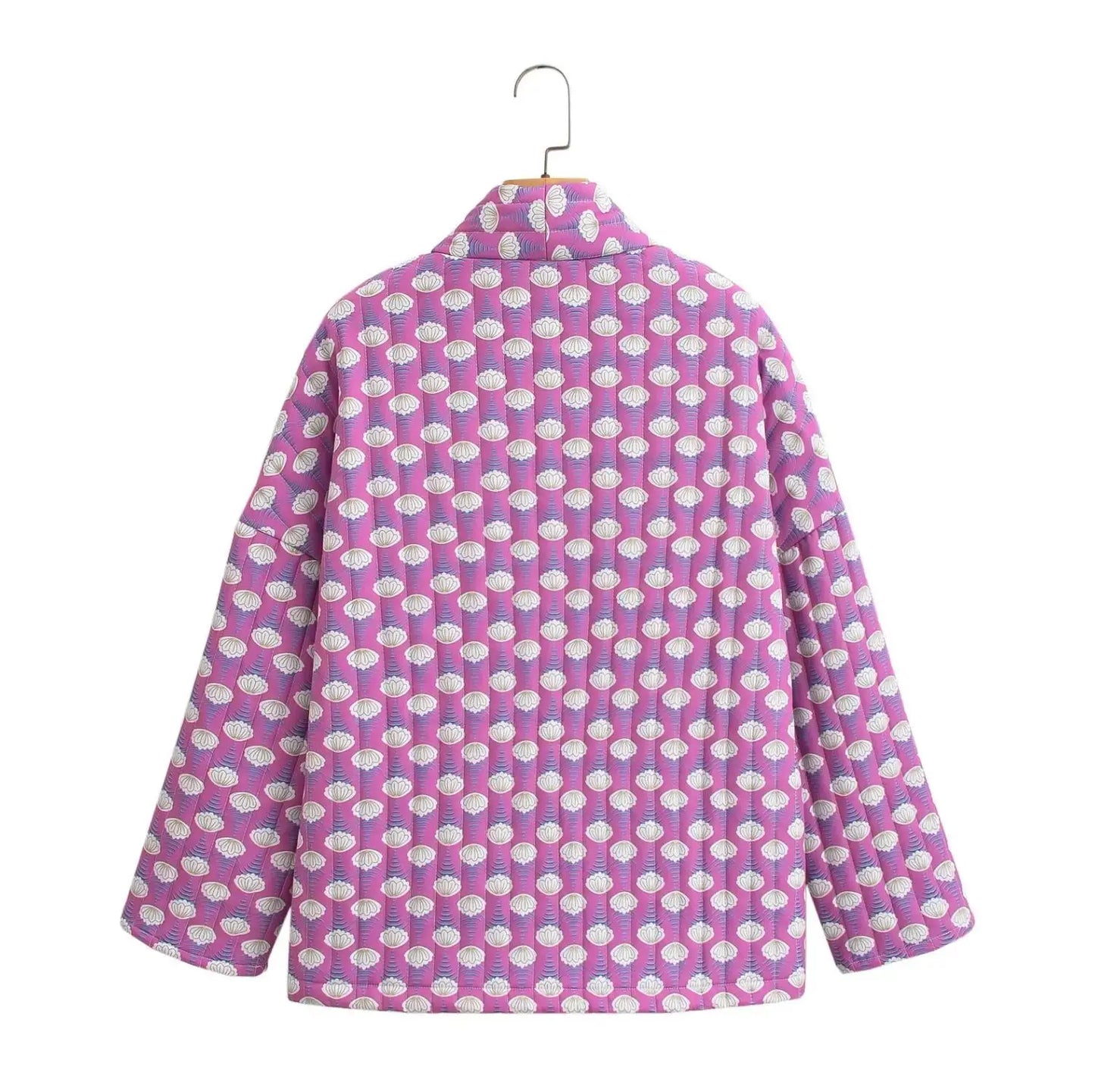 Veste matelassée imprimée pour femme - Gigienne