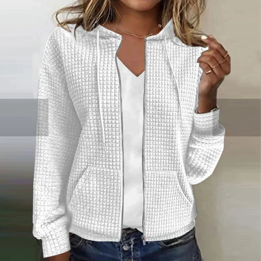 Veste à carreaux élégante - Aloisia