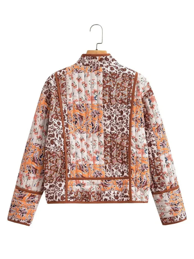 Veste matelassée à motifs - Aimi