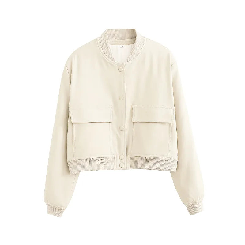 Blouson Bombardier à Manches pour Femme