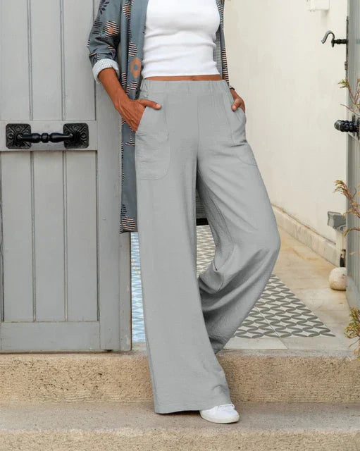 Pantalon large élastique - Terrye