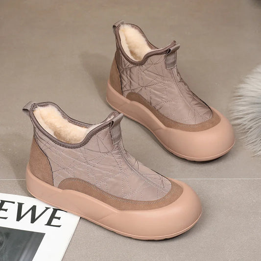 Belinda - Bottes d'Hiver Doublées en Peluche
