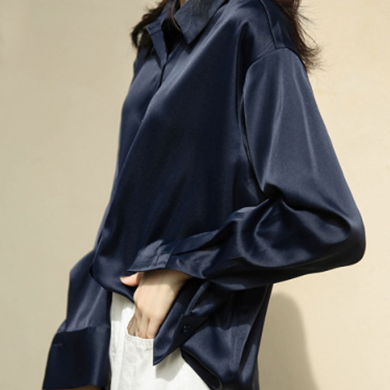 Kring | Vêtements femme chemise en soie chemisier vintage