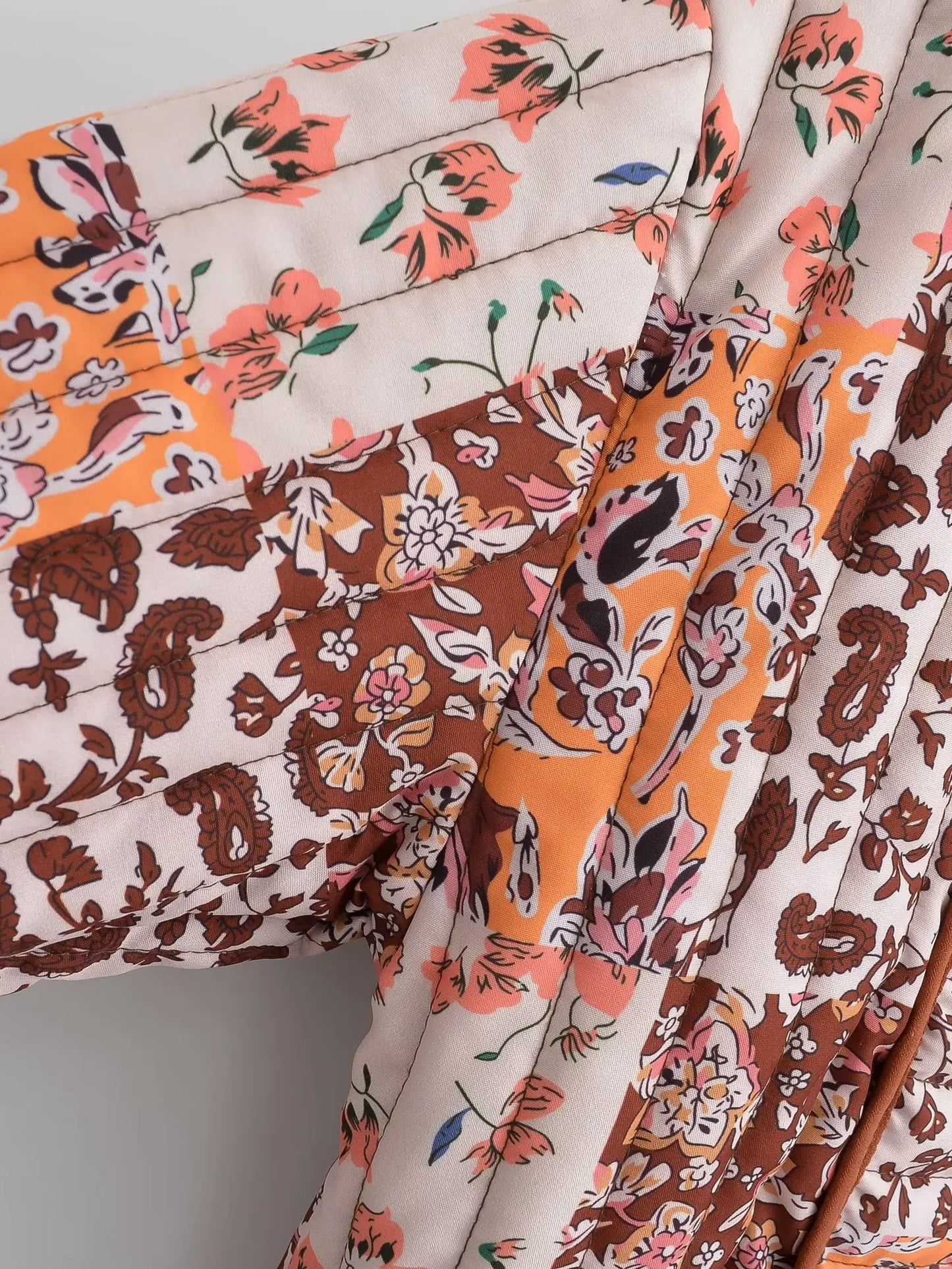 Sophie Paris I Manteau ample imprimé floral