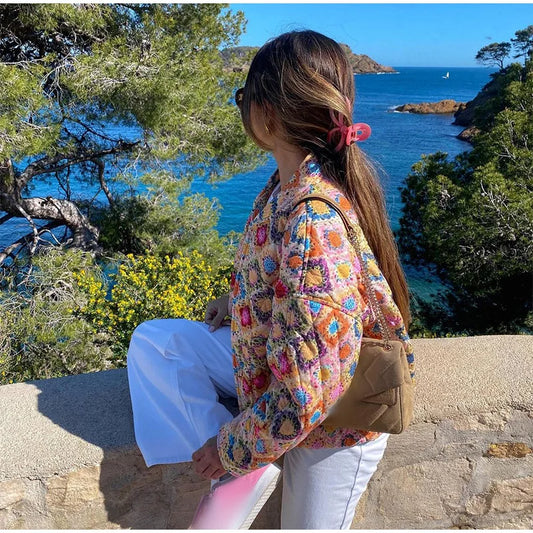 Veste matelassée colorée - Clothilde
