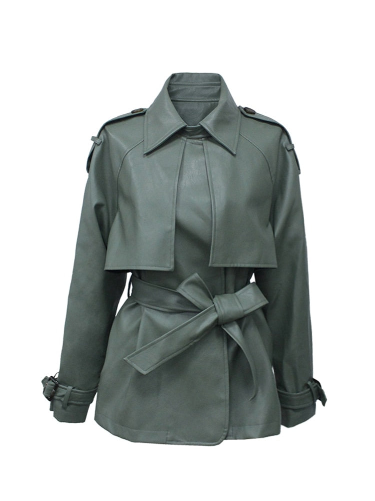 Veste en simili cuir - Imri