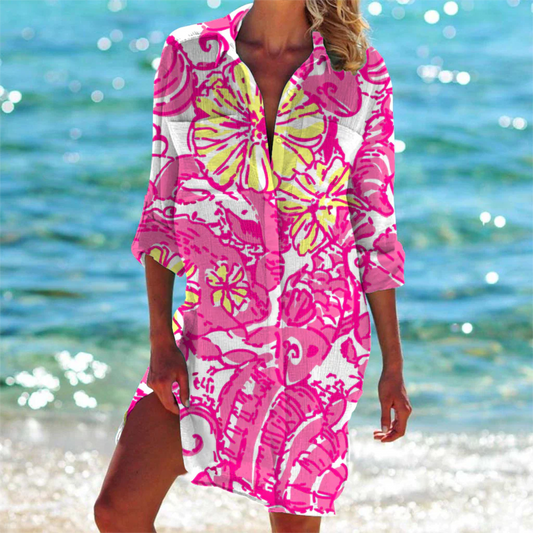 Madeleine - La robe chemise estivale