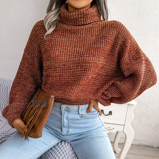 Pull en tricot à col roulé - Sanchia