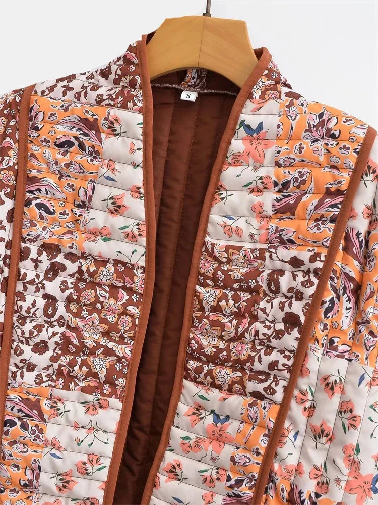 Veste matelassée à motifs - Aimi