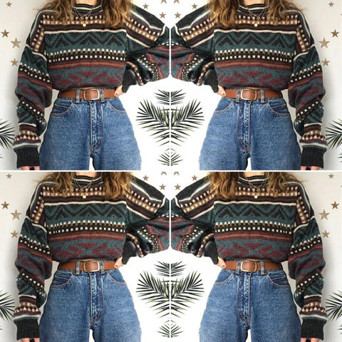 Celeste - Pull Style Vintage pour Femmes