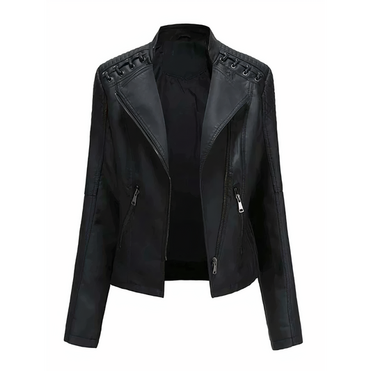 STELLA -Veste en cuir pour femme
