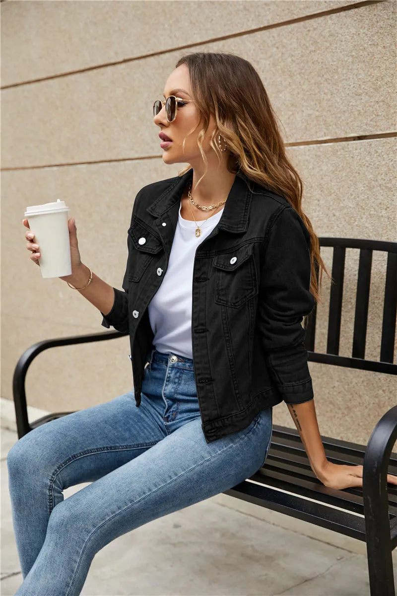 Veste en jean tendance - Celaya