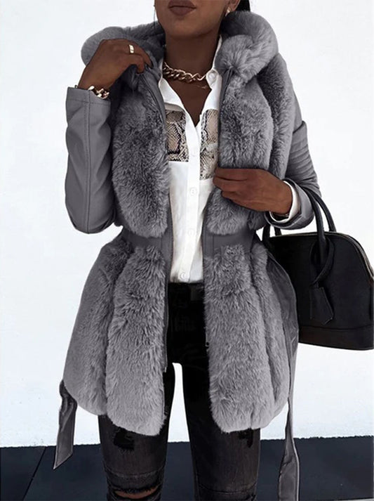 Augusta | Veste en fausse fourrure pour femmes